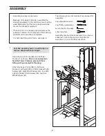 Preview for 7 page of Freemotion F812.0 Owner'S Manual