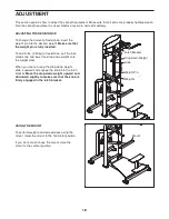 Preview for 18 page of Freemotion F812.0 Owner'S Manual