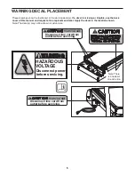 Preview for 5 page of Freemotion FMTK7256-INT.0 User Manual