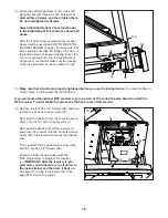 Предварительный просмотр 15 страницы Freemotion FMTK74218.2 User Manual