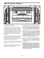 Предварительный просмотр 19 страницы Freemotion FMTK74218.2 User Manual