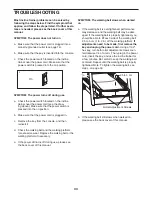 Предварительный просмотр 33 страницы Freemotion FMTK74810.0 User Manual