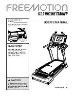 Freemotion FMTK74817.1 User Manual preview