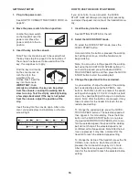 Preview for 16 page of Freemotion FMTL8255-INT.0 User Manual