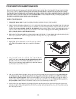 Preview for 31 page of Freemotion FMTL8255-INT.0 User Manual