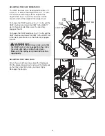 Preview for 7 page of Freemotion GZFI8033.5 Owner'S Manual