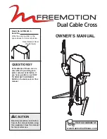 Предварительный просмотр 1 страницы Freemotion GZFM6024.0 Owner'S Manual