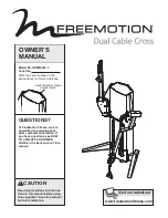 Freemotion GZFM6024.4 Owner'S Manual preview
