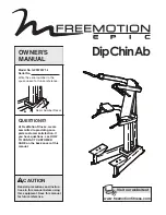 Preview for 1 page of Freemotion GZFW2071.2 Owner'S Manual