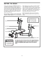 Preview for 3 page of Freemotion GZFW2154.3 Owner'S Manual