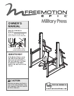 Preview for 1 page of Freemotion GZFW2164.2 Owner'S Manual