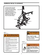 Preview for 4 page of Freemotion GZPL40210 Owner'S Manual