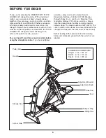 Preview for 5 page of Freemotion GZPL40210 Owner'S Manual