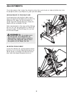 Preview for 6 page of Freemotion GZPL40320 Owner'S Manual