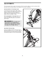 Предварительный просмотр 6 страницы Freemotion GZPL40420 Owner'S Manual