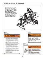 Preview for 4 page of Freemotion GZPL40520 Owner'S Manual