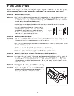 Предварительный просмотр 21 страницы Freemotion i5.3 Incline Trainer User Manual