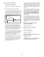 Preview for 25 page of Freemotion incline trainer i7.7 User Manual