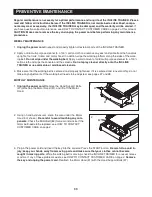 Предварительный просмотр 35 страницы Freemotion Incline trainer User Manual