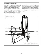 Preview for 5 page of Freemotion Quadriceps F706.0 Owner'S Manual