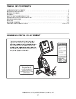 Preview for 2 page of Freemotion R5.7 User Manual