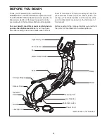 Предварительный просмотр 4 страницы Freemotion SFEL16009.0 User Manual