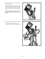 Preview for 12 page of Freemotion SFEL16009.0 User Manual