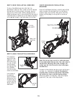 Предварительный просмотр 15 страницы Freemotion SFEL16009.0 User Manual