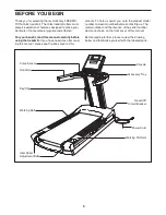 Preview for 5 page of Freemotion SFTL25808.0 User Manual