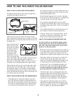 Preview for 12 page of Freemotion SFTL25808.0 User Manual