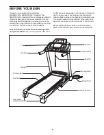 Preview for 5 page of Freemotion SFTL89810.0 User Manual