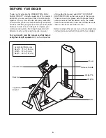 Preview for 5 page of Freemotion Squat GZFM6010.4 Owner'S Manual