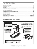 Preview for 2 page of Freemotion t 7.4 User Manual