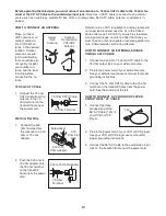 Preview for 13 page of Freemotion t 7.4 User Manual