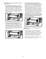 Preview for 31 page of Freemotion t7.5 User Manual