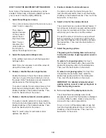 Preview for 19 page of Freemotion Tour de France FMEX81912.0 User Manual