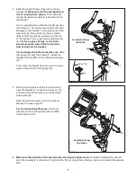 Preview for 7 page of Freemotion upright bike c7.7 User Manual