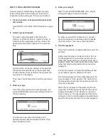 Preview for 17 page of Freemotion upright bike c7.7 User Manual