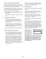 Preview for 22 page of Freemotion upright bike c7.7 User Manual