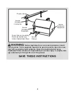 Preview for 4 page of Freemotion Workout TV Console User Manual