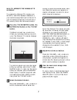 Preview for 7 page of Freemotion Workout TV Console User Manual