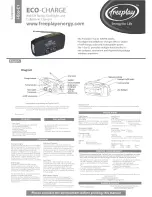 Preview for 1 page of Freeplay I-ECO-C1 User Manual