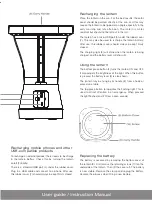 Предварительный просмотр 3 страницы Freeplay RADIANCE R200 User Manual/Instruction Manual