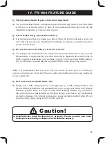 Preview for 15 page of FREERIDER FR-W04 User Instruction Manual