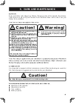 Preview for 41 page of FREERIDER FR-W04 User Instruction Manual