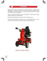 Preview for 2 page of FREERIDER FR1 User Instruction Manual