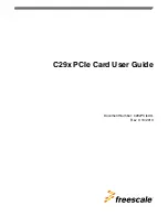 Freescale Semiconductor C29x User Manual preview