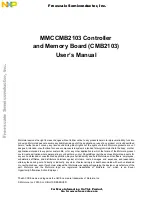 Preview for 1 page of Freescale Semiconductor CMB2103 User Manual