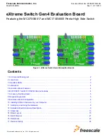 Preview for 1 page of Freescale Semiconductor eXtreme Switch Gen4 User Manual