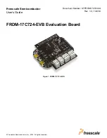 Preview for 1 page of Freescale Semiconductor FRDM-17C724-EVB User Manual